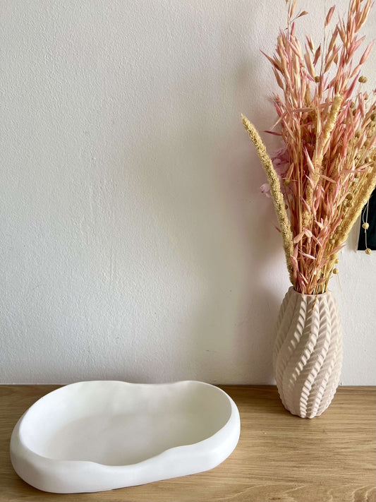 Bol decorativ mare in forma ovala - Allumer