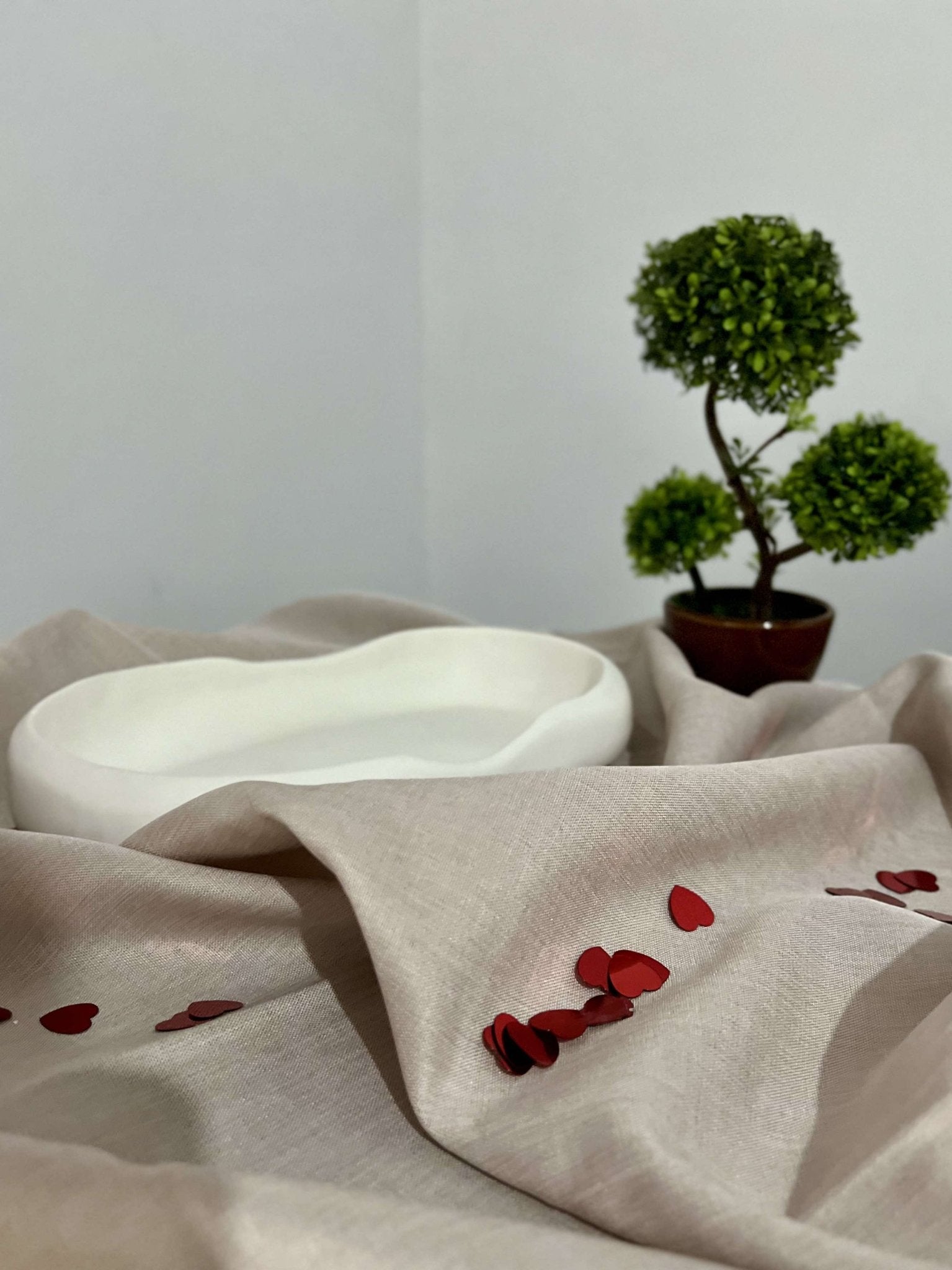 Bol decorativ mare in forma ovala - Allumer