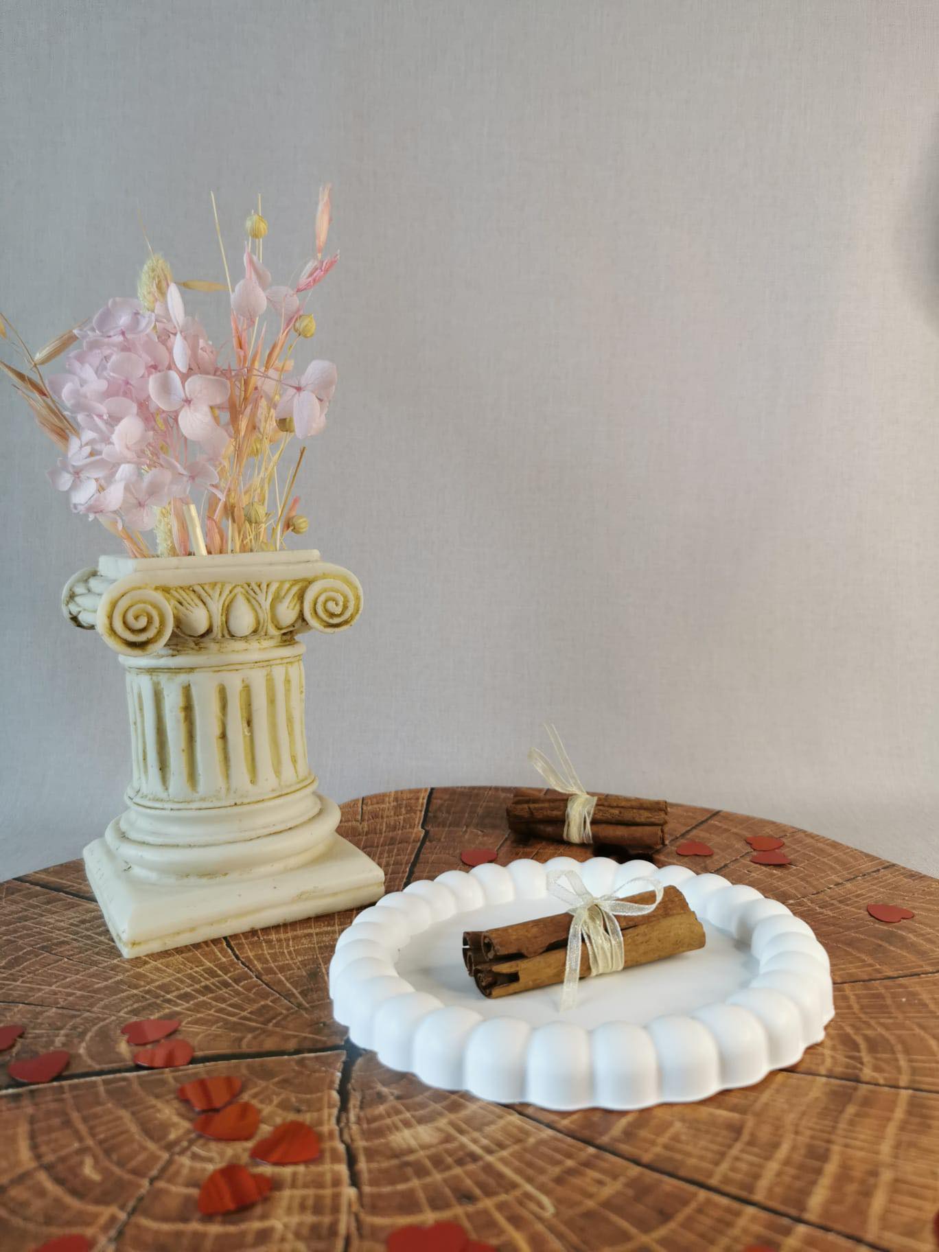 Tăviță rotundă cu relief fin de bule - Allumer